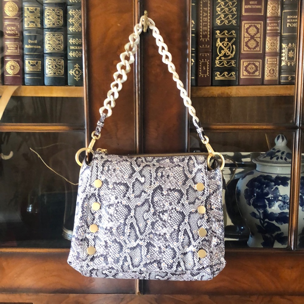 Hammitt Bryant Daisy Snake Leather Crossbody NWT and NIB